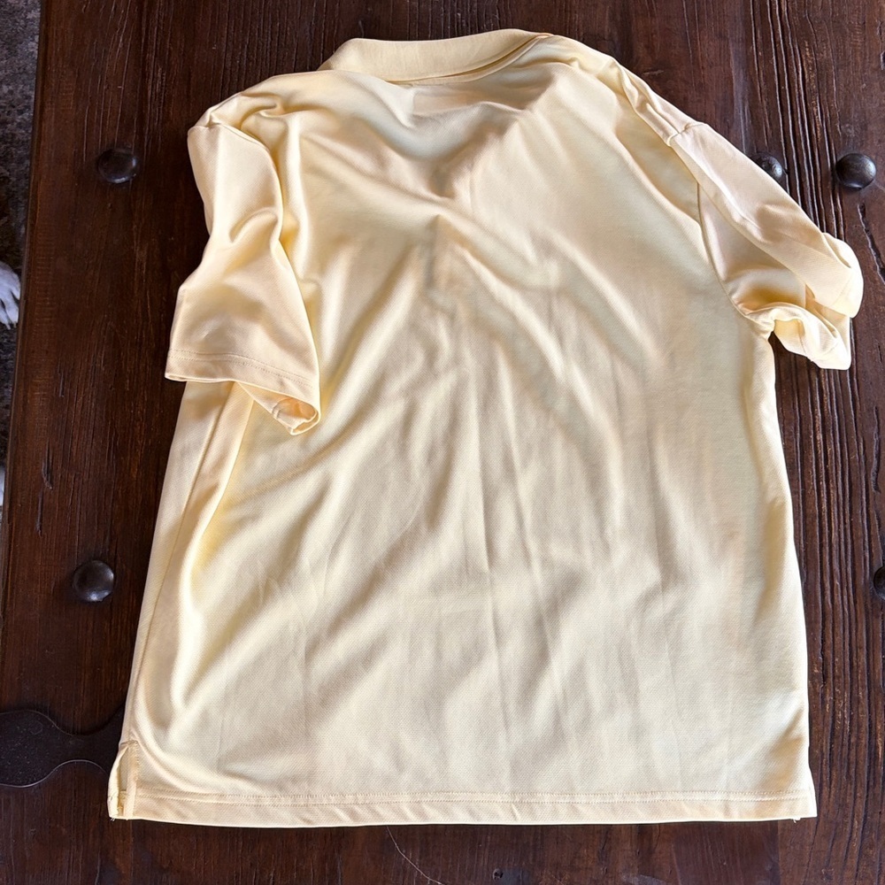 PGA Tour Light Yellow Polo Shirt - Picture 3 of 3